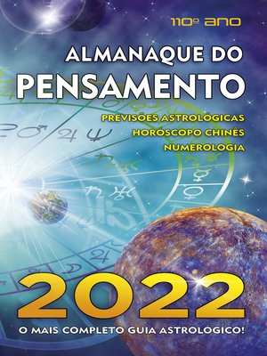 cover image of Almanaque do pensamento 2022